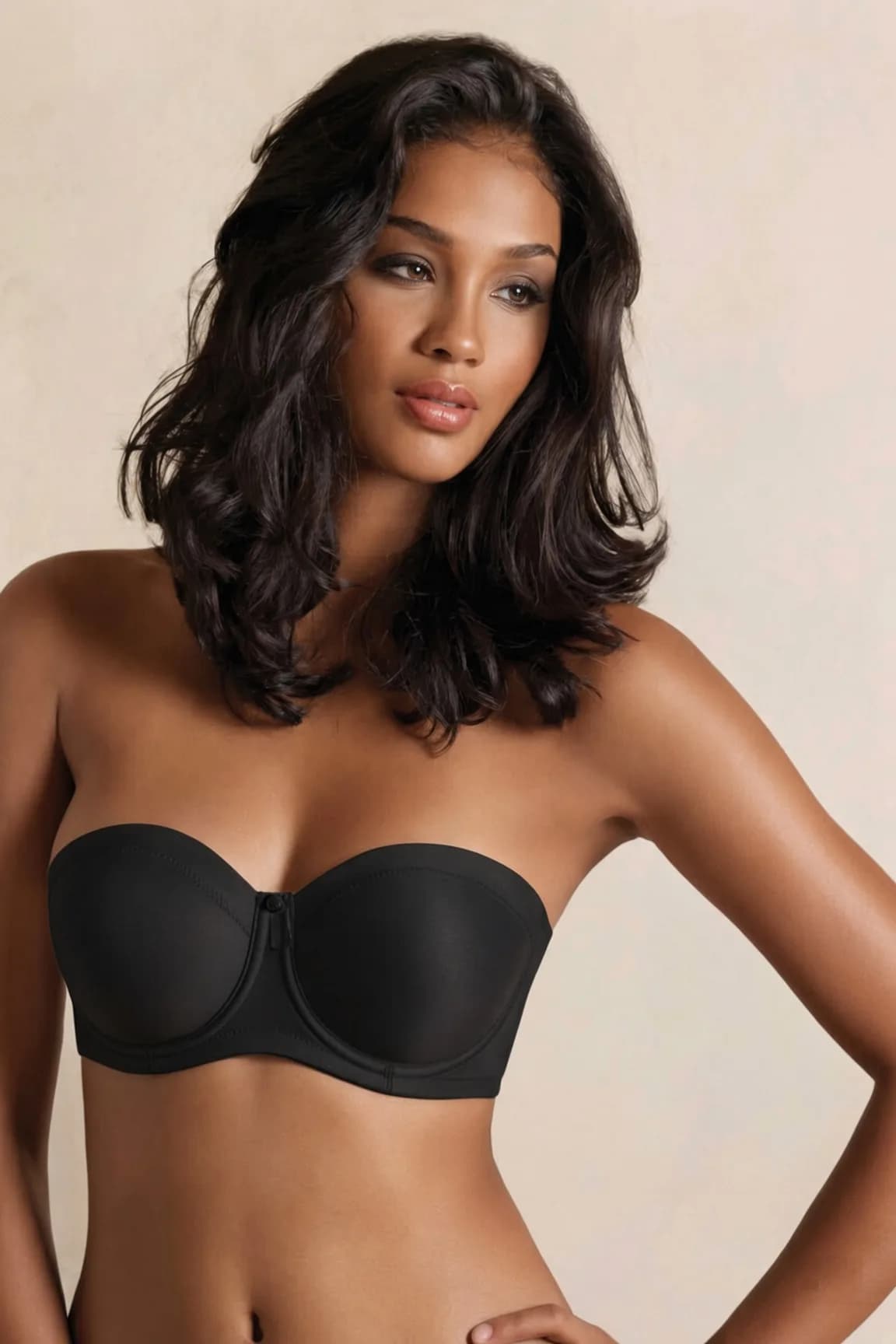 DolceFemme Straplez Balenli Toparlayıcı Sütyen - görsel 3